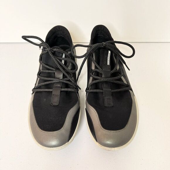 Ecco Intrinsic 3 Black Lace Up Sneakers - Picture 3 of 8